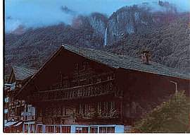 Typical Swiss Chalet. Not in Wimmis Area.